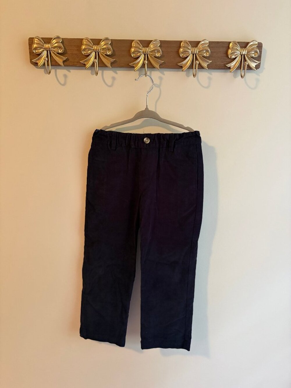 J. Bailey Boys size 4T Navy Corduroy Pants